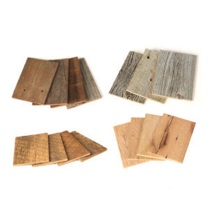 reclaimed wood sample pack