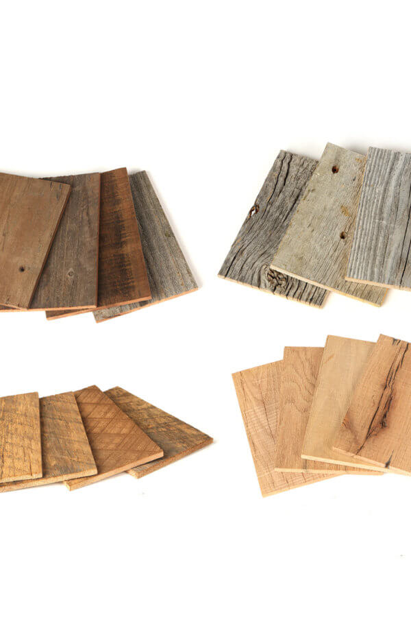 reclaimed wood sample pack