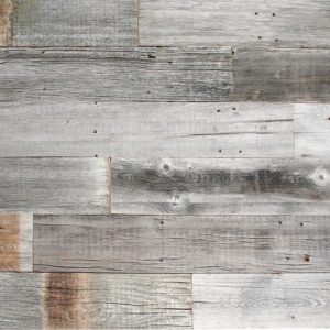 grey reclaimed wood panels