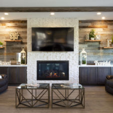 Coto Reclaimed Wood Wall and beam