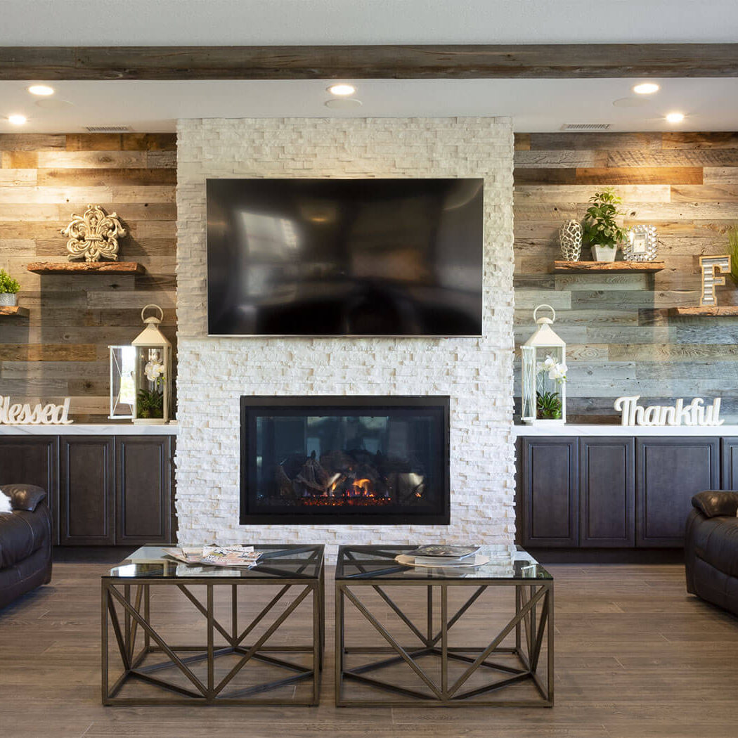 Coto Reclaimed Wood Wall and beam